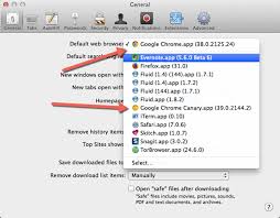 In the default browser section, click make default. How To Change Mac S Default Browser W Chrome Canary Chrome
