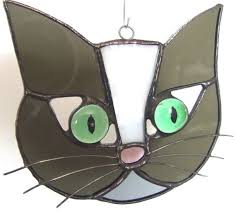 Cats Pattern For Stained Glass