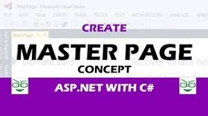 create master page in asp net c hindi