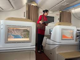 my first flight on air india live