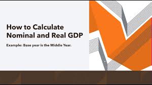 how to calculate nominal gdp real gdp