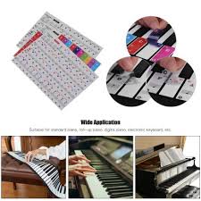 Klaviatur piano klavier klaviertasten etikett note aufkleber tastatur manual, kostenlose lieferung für viele artikel,finden sie. Noten Aufkleber Fur Klaviertastatur Ultimus Ch