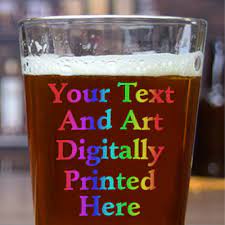 Design Your Own Printed Pint Glass