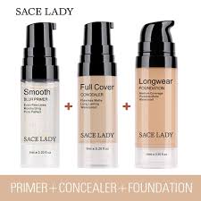 sace lady 3pcs foundation makeup set