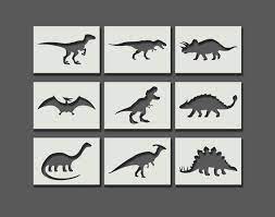 Dinosaur Stencils Reusable Stencils