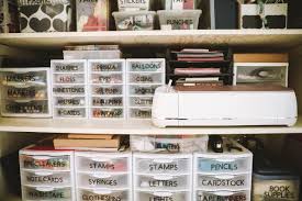 how to organize a craft cabinet c r a
