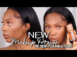 hd skin foundation review on dark skin