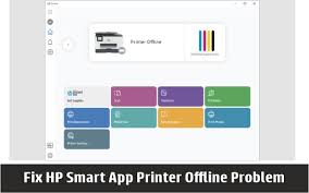 fix hp smart app printer offline