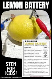 how to make a lemon battery little