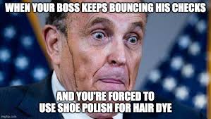 And as expected, the memes began flowing freely. Rudy S Bad Dye Day Imgflip