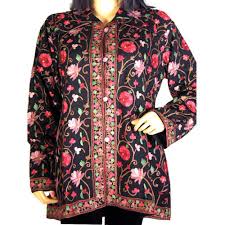 Stylish and trendy fabulous plain, embroidered open shirts/designer casual gowns 2019. Woolen Embroidered Jacket Size S Xxl Rs 3000 Piece Qasim Sons Id 4101357712