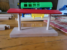 mentari wooden toy train set ebay