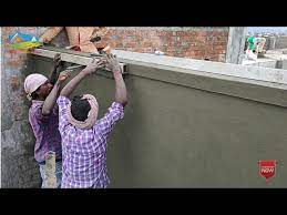 outer wall plastering wall border