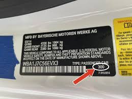Bmw Paint Code Location Where To Find