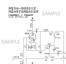 Browse » home» amplifier » guitar » guitar guitar amplifiers are always an interesting challenge. Mesa Boogie Heartbreaker Tube Guitar Amplifier Circuit Diagram Schematic Pdf Ebay