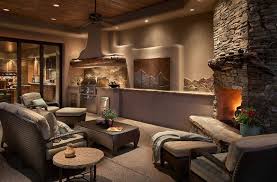 Stacked Stone Fireplace Designs And The