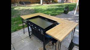 diy blackstone grill hibachi table