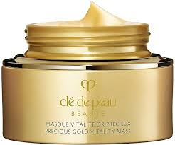 peau beaute precious gold vitality mask