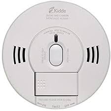 In both these models, the detection chamber is on the right (behind the holes in the kidde and behind the photo: Kidde Talking Combination Smoke Carbon Monoxide Alarm Packaging Carbon Monoxide Detectors Home Garden