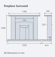 Average Fireplace Dimensions