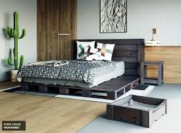 Furniture Bedroom Diy Pallet Bed