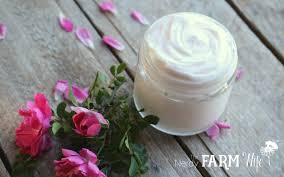 diy natural rose face body cream recipe