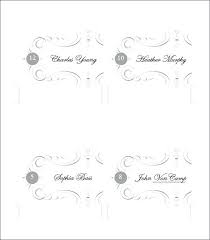 Wedding Seating Place Cards Place Card Printing Templates Table