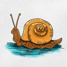 snail drawing oartsy