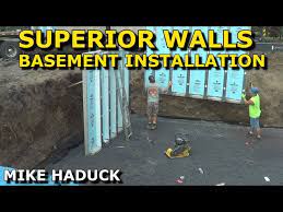 Superior Walls Basement Installation