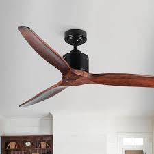 yuhao 52 in solid wood ceiling fan