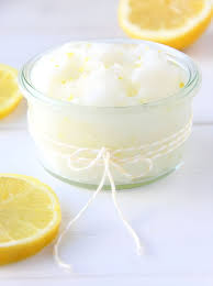 lemon sugar scrub a homemade recipe