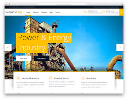 html5 industrial template 2024