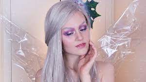 winter forest fairy makeup tutorial