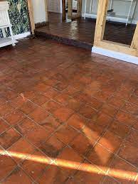 sle of handmade terracotta floor