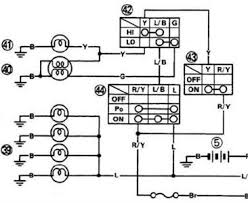 motorcycle headlight wiring diagram