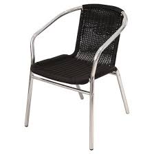 Black Rattan Chair Hire Indoor