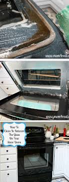 How To Clean An Oven Door Between The