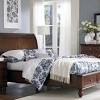 Product title cherry finish wood king bedroom set 6pcs traditional. 1