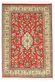 kashmir fl design silk carpet