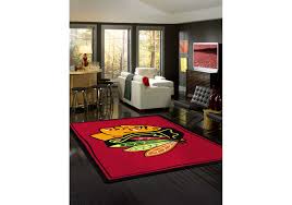 area rug with boston bruins sports team