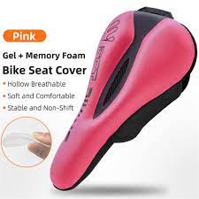 Pink Bicycle Saddle Seat Covers For