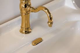 Overflow Ring For Art Deco Sink Gold