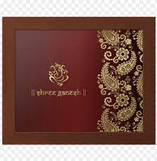 anesh traditional hindu wedding card