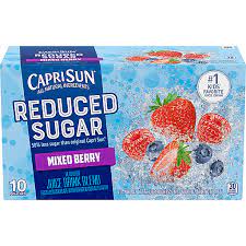 capri sun reduced sugar mixed berry