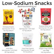low sodium snacks 33 simple recipes