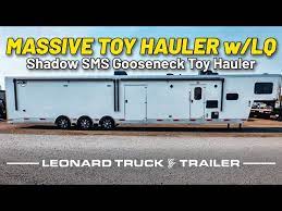 shadow sms gooseneck toy hauler