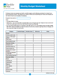 Household Budget Template Free Download Create Edit Fill And