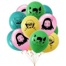 Check spelling or type a new query. Cosplay Demon Slayer Kimetsu No Yaiba Children S Birthday Cake Topper Party Supplies Decor Anime Latex Balloon Set Decorations Costume Props Aliexpress