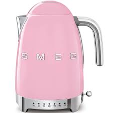 Known for their wonderfully retro refrigerators, smeg has launched a joyfully designed kitchen appliance collection. Kettles Pink Klf04pkeu Smeg Com