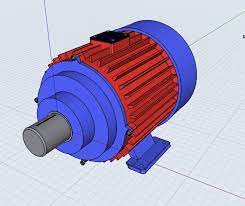 stl file electric motor 3d print